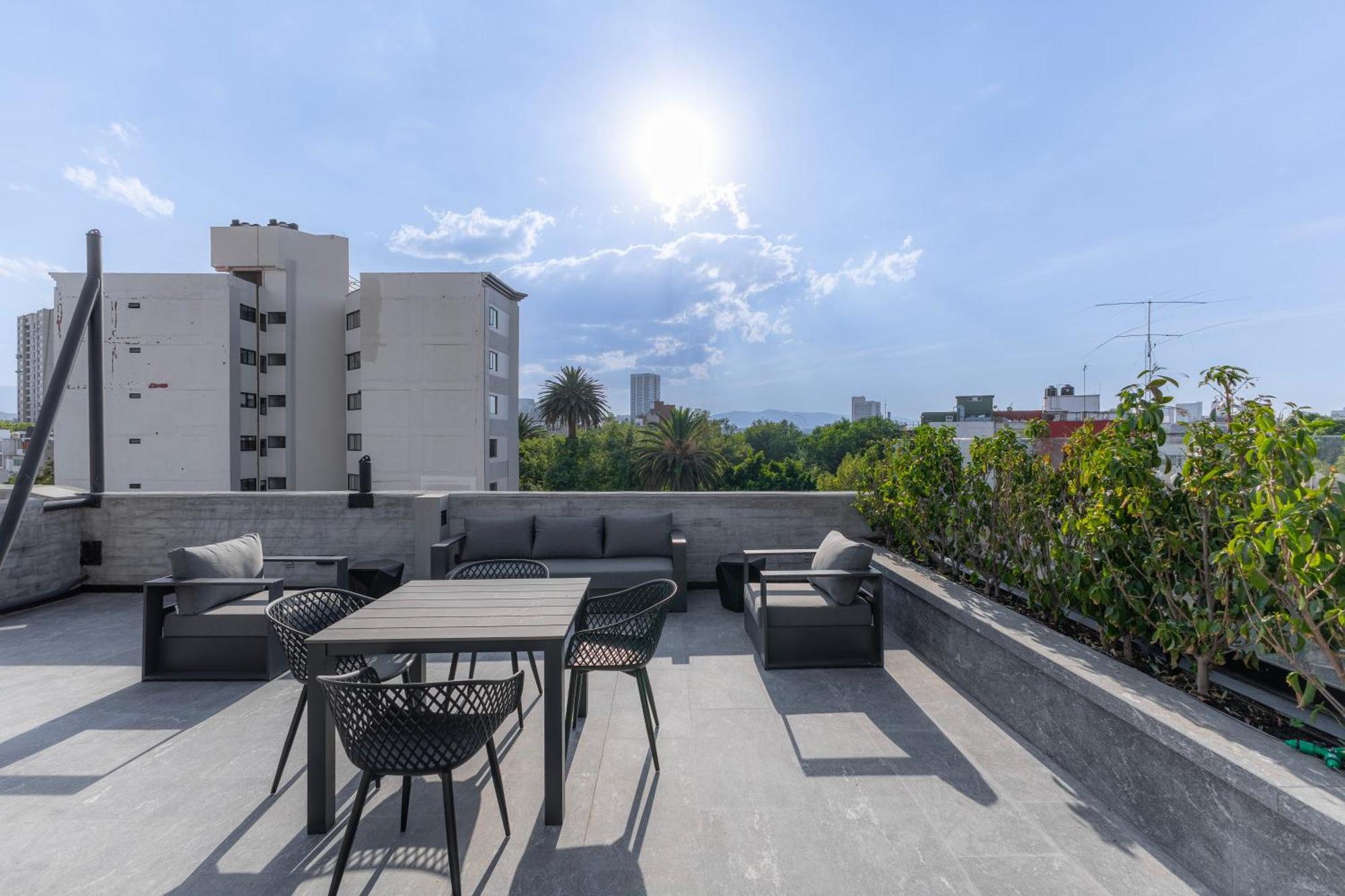 Michoacan Luxury Apartments By Capitalia Mexico City Exterior photo