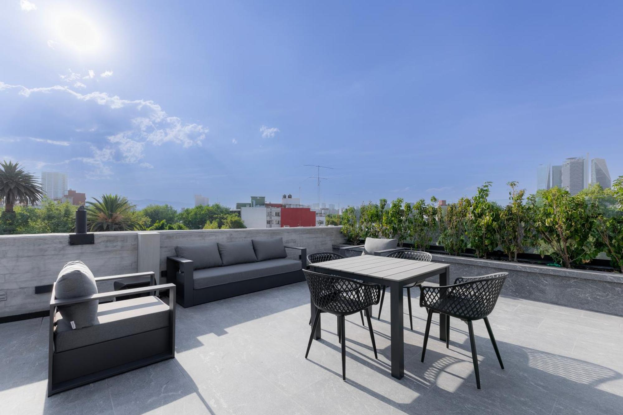 Michoacan Luxury Apartments By Capitalia Mexico City Exterior photo