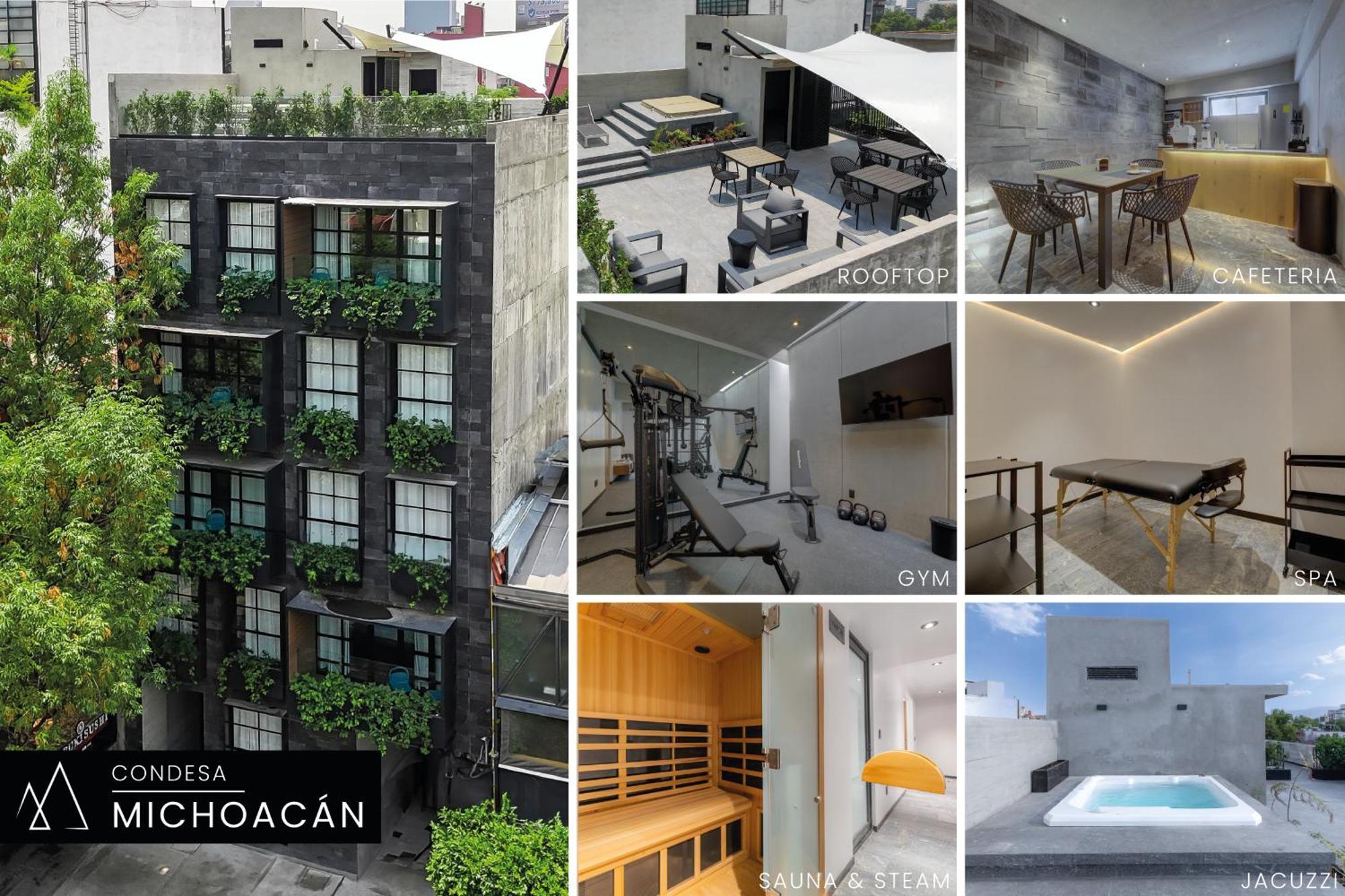 Michoacan Luxury Apartments By Capitalia Mexico City Exterior photo
